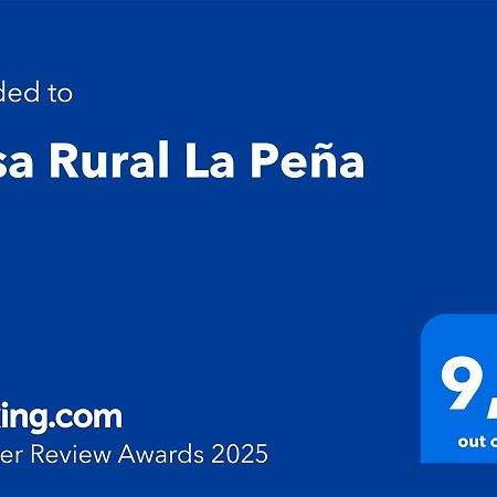 Casa Rural La Pena มิรัมเบล ภายนอก รูปภาพ